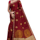 SENSAN Women’s Fancy Coimbatore Cotton Saree with Blouse Piece [SKU:5004]