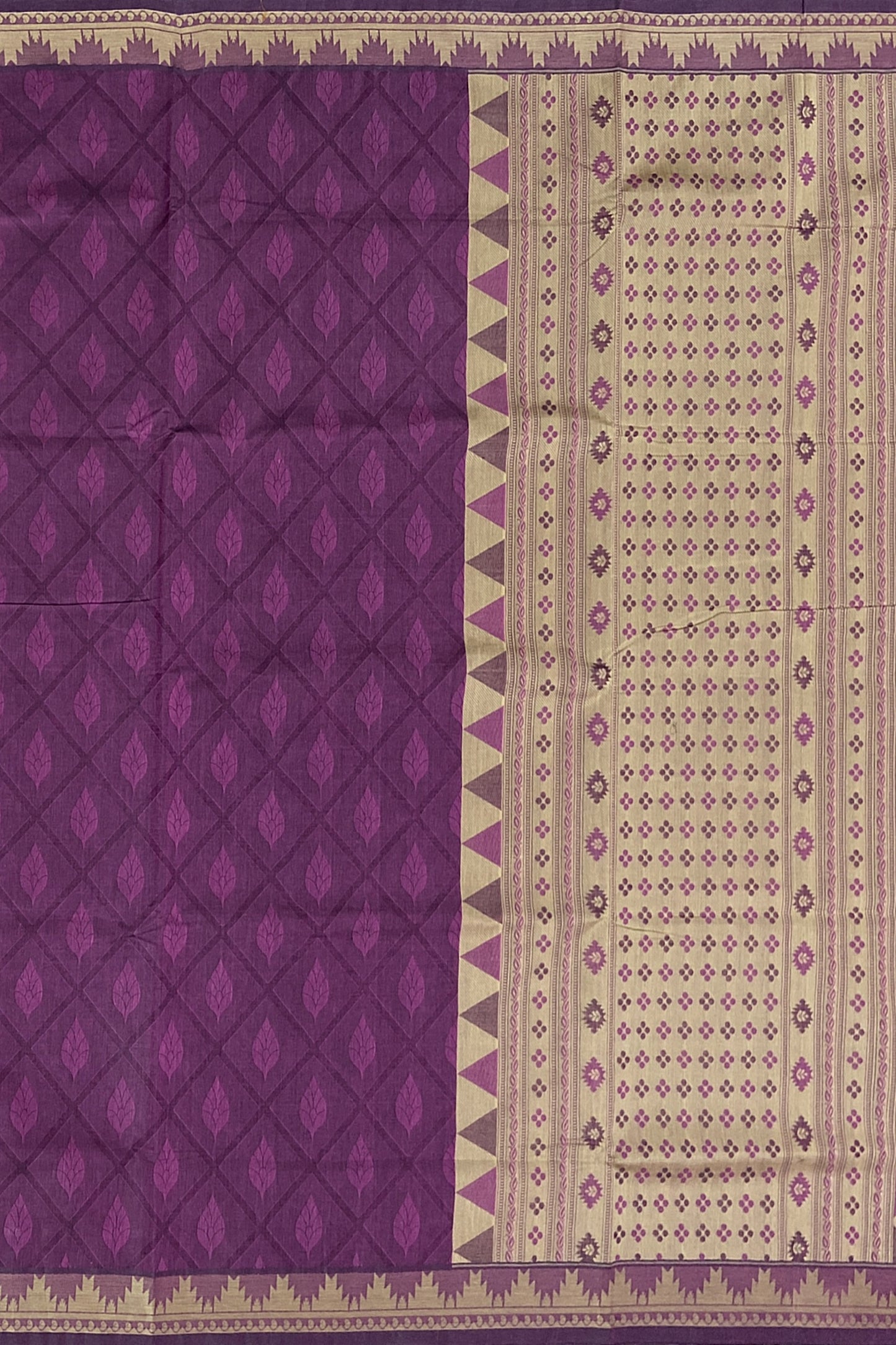 SENSAN Women’s Fancy Coimbatore Cotton Saree with Blouse Piece [SKU:5014]