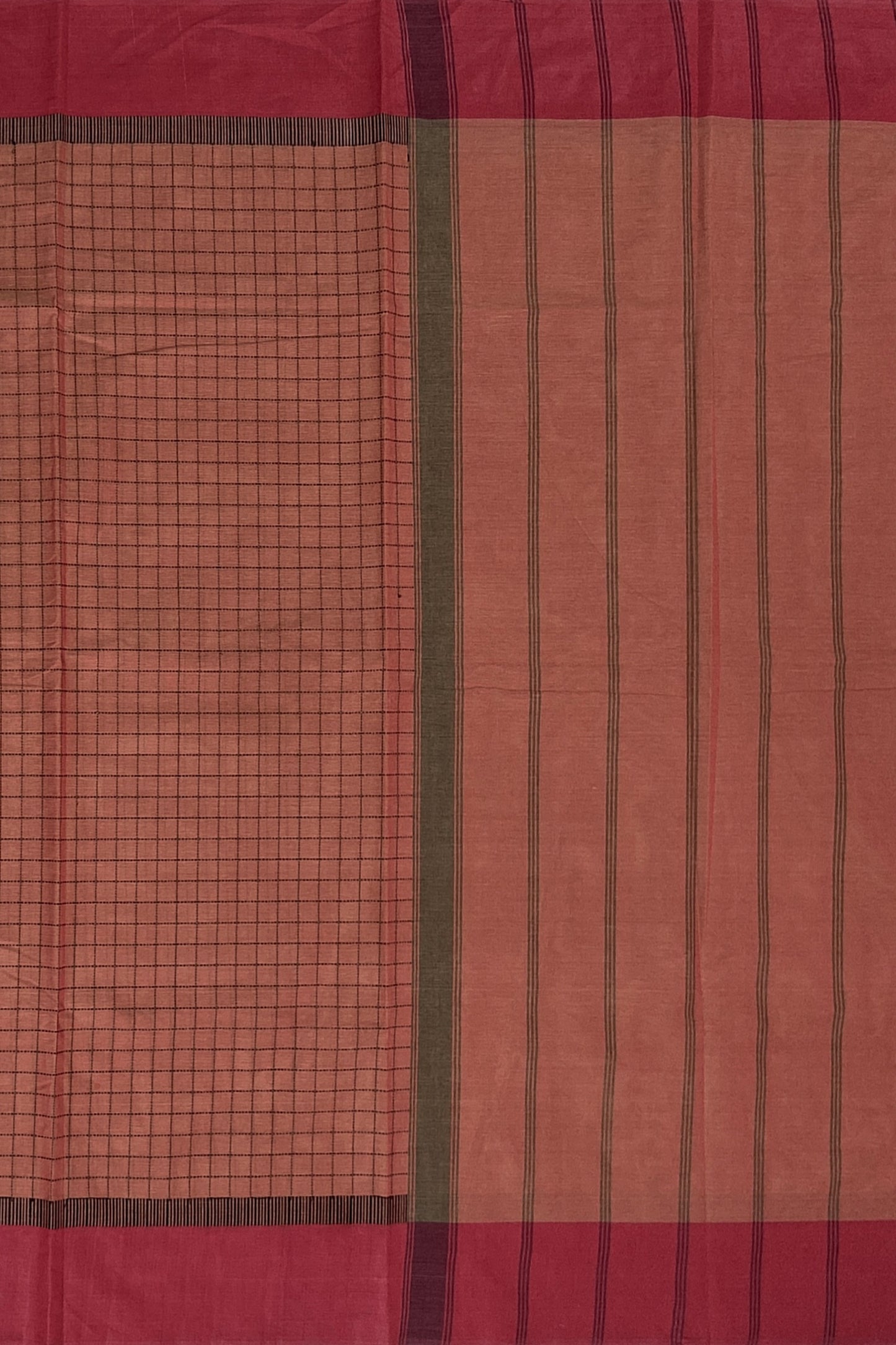 SENSAN Women’s Fancy Coimbatore Cotton Saree with Blouse Piece [SKU:5016]