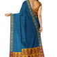 SENSAN Women’s Fancy Coimbatore Cotton Saree with Blouse Piece [SKU:5019]