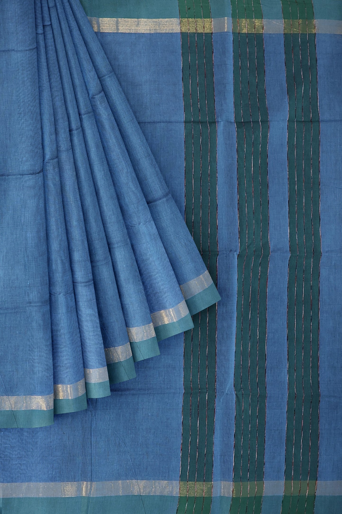 SENSAN Women’s Fancy Coimbatore Cotton Saree with Blouse Piece [SKU:5022]