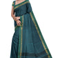 SENSAN Women’s Fancy Coimbatore Cotton Saree with Blouse Piece [SKU:5022]