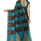 SENSAN Women’s Fancy Coimbatore Cotton Saree with Blouse Piece [SKU:5104]
