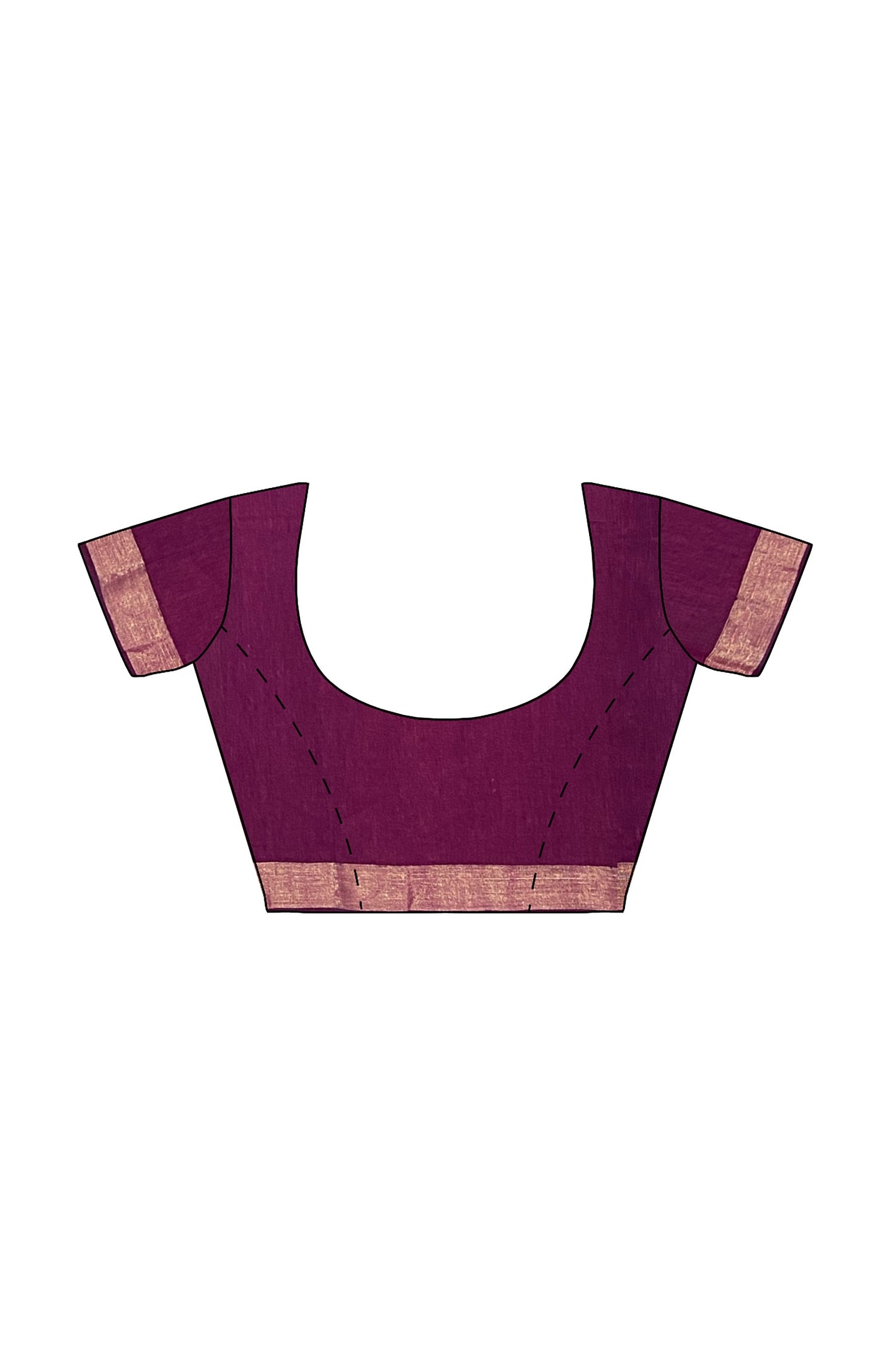 SENSAN Women’s Fancy Coimbatore Cotton Saree with Blouse Piece [SKU:5104]