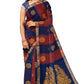 SENSAN Women’s Fancy Coimbatore Cotton Saree with Blouse Piece [SKU:5104]