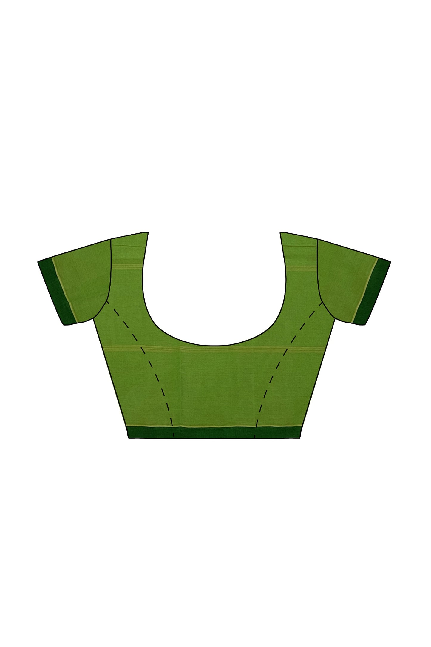 SENSAN Women’s Fancy Coimbatore Cotton Saree with Blouse Piece [SKU:5106]