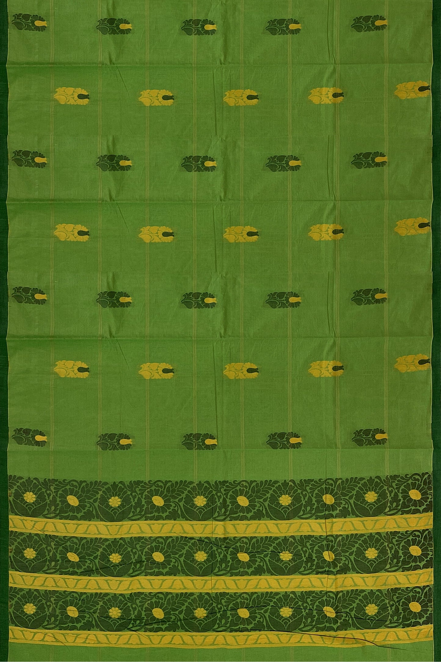 SENSAN Women’s Fancy Coimbatore Cotton Saree with Blouse Piece [SKU:5106]
