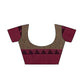 SENSAN Women’s Fancy Coimbatore Cotton Saree with Blouse Piece [SKU:5107]