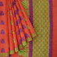 SENSAN Women’s Fancy Coimbatore Cotton Saree with Blouse Piece [SKU:5123]