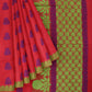 SENSAN Women’s Fancy Coimbatore Cotton Saree with Blouse Piece [SKU:5123]