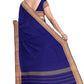 SENSAN Women’s Handloom Kanchi Cotton Saree with Blouse Piece [SKU:520]