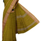 SENSAN Women’s Handloom Kanchi Cotton Saree with Blouse Piece [SKU:520]