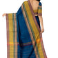 SENSAN Women’s Kanchi Cotton Saree with Blouse Piece [SKU:667]