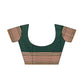 SENSAN Women’s Handloom Kanchi Cotton Saree with Blouse Piece [SKU:678.1]