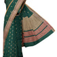 SENSAN Women’s Handloom Kanchi Cotton Saree with Blouse Piece [SKU:678.1]