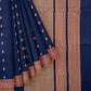 SENSAN Women’s Handloom Kanchi Cotton Saree with Blouse Piece [SKU:678.1]