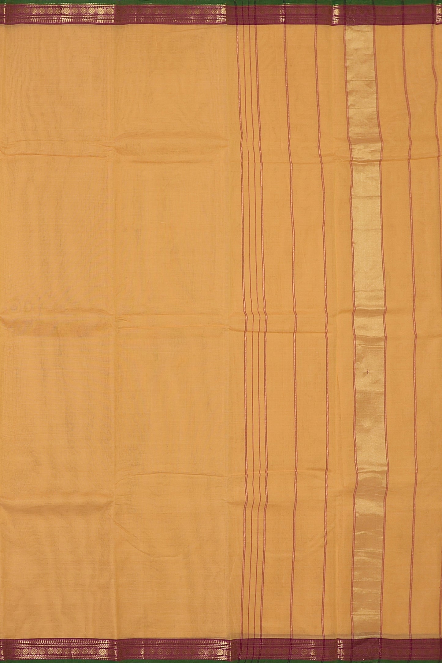 SENSAN Women’s  Kanchi Cotton Saree with Blouse Piece [SKU:727]