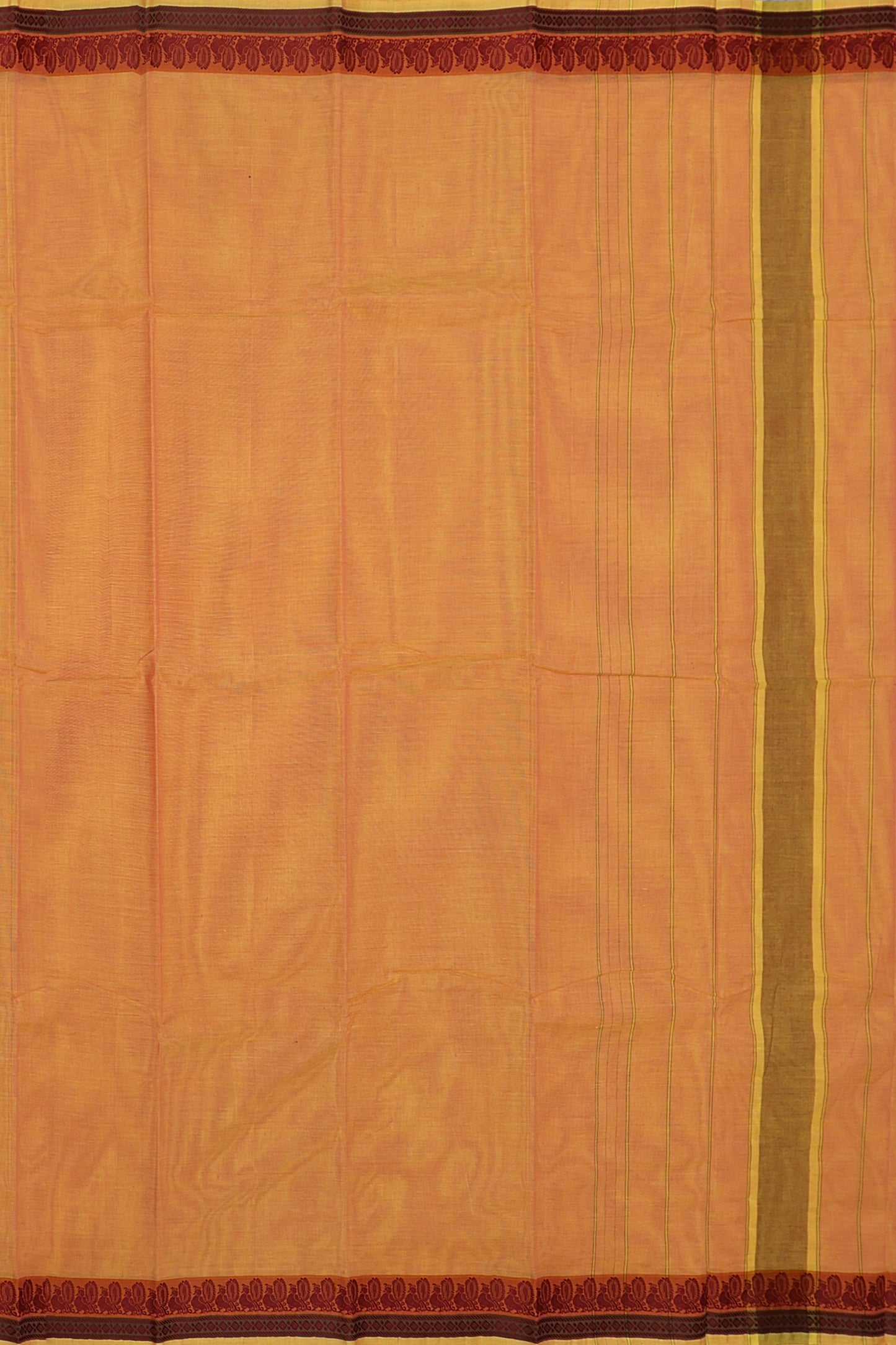 SENSAN Women’s  Kanchi Cotton Saree with Blouse Piece [SKU:739]