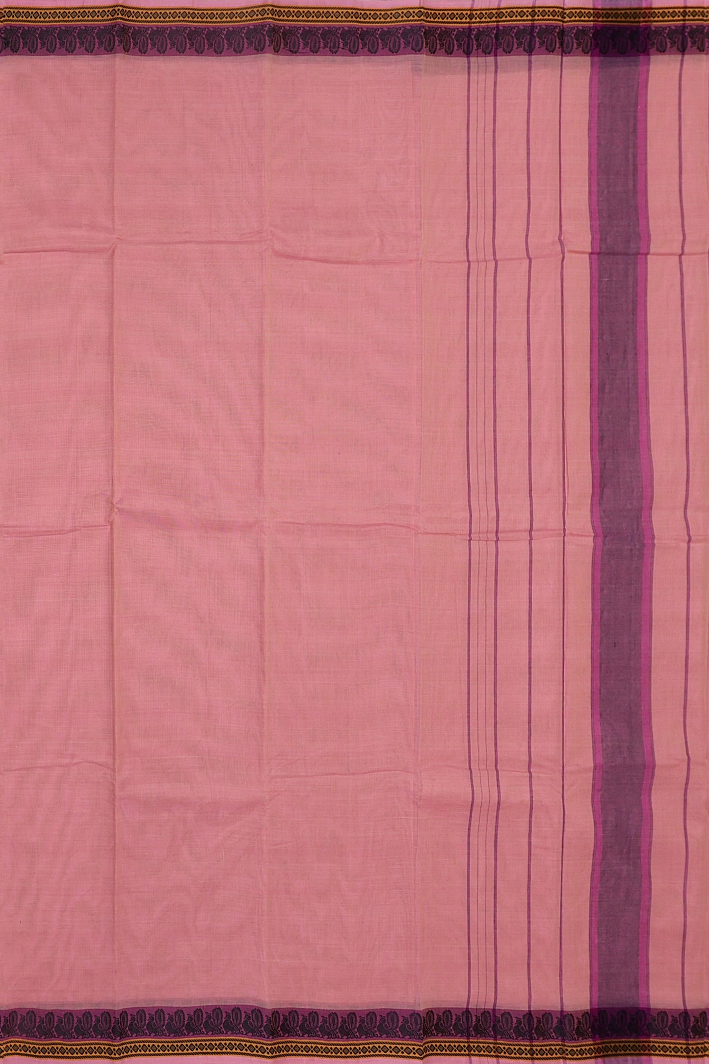 SENSAN Women’s  Kanchi Cotton Saree with Blouse Piece [SKU:739]