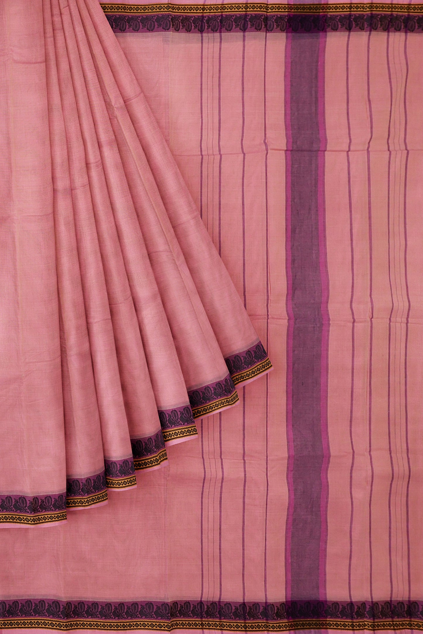 SENSAN Women’s  Kanchi Cotton Saree with Blouse Piece [SKU:739]