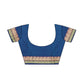 SENSAN Women’s  Kanchi Cotton Saree with Blouse Piece [SKU:739]