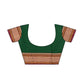 SENSAN Women’s  Kanchi Cotton Saree with Blouse Piece [SKU:741]