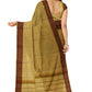 SENSAN Women’s  Kanchi Cotton Saree with Blouse Piece [SKU:741]