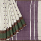 SENSAN Women’s Handloom Kanchi Cotton Saree with Blouse Piece [SKU:743]