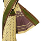 SENSAN Women’s Handloom Kanchi Cotton Saree with Blouse Piece [SKU:743]
