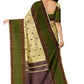 SENSAN Women’s Handloom Kanchi Cotton Saree with Blouse Piece [SKU:743]
