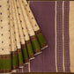 SENSAN Women’s Handloom Kanchi Cotton Saree with Blouse Piece [SKU:743]