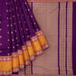SENSAN Women’s Handloom Kanchi Cotton Saree with Blouse Piece [SKU:743]