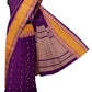 SENSAN Women’s Handloom Kanchi Cotton Saree with Blouse Piece [SKU:743]