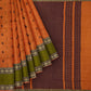 SENSAN Women’s Handloom Kanchi Cotton Saree with Blouse Piece [SKU:743]