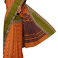 SENSAN Women’s Handloom Kanchi Cotton Saree with Blouse Piece [SKU:743]