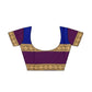 SENSAN Women’s Handloom Kanchi Cotton Saree with Blouse Piece [SKU:743]