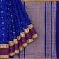 SENSAN Women’s Handloom Kanchi Cotton Saree with Blouse Piece [SKU:743]