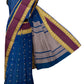 SENSAN Women’s Handloom Kanchi Cotton Saree with Blouse Piece [SKU:743]