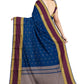 SENSAN Women’s Handloom Kanchi Cotton Saree with Blouse Piece [SKU:743]