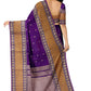 SENSAN Women’s Handloom Kanchi Cotton Saree with Blouse Piece [SKU:743]