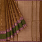 SENSAN Women’s Handloom Kanchi Cotton Saree with Blouse Piece [SKU:743]