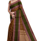 SENSAN Women’s Handloom Kanchi Cotton Saree with Blouse Piece [SKU:743]