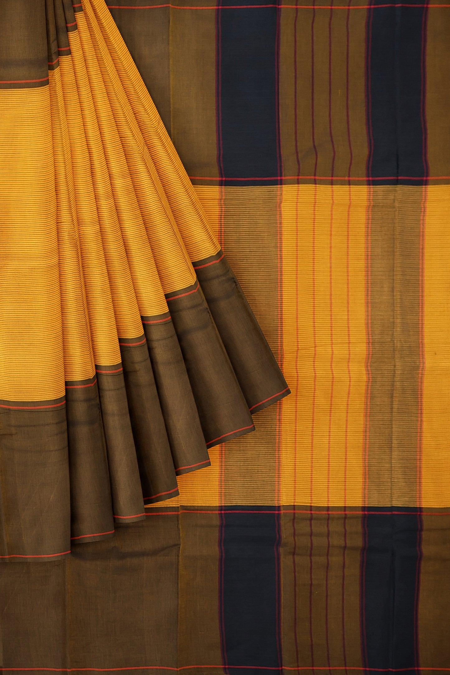 SENSAN Women’s Kanchi Cotton Saree with Blouse Piece [SKU:750]
