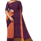 SENSAN Women’s Kanchi Cotton Saree with Blouse Piece [SKU:750]