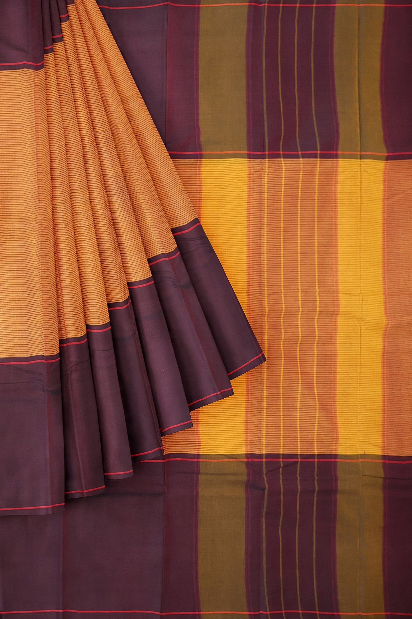 SENSAN Women’s Kanchi Cotton Saree with Blouse Piece [SKU:750]