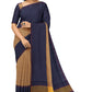 SENSAN Women’s Kanchi Cotton Saree with Blouse Piece [SKU:750]