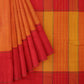 SENSAN Women’s Kanchi Cotton Saree with Blouse Piece [SKU:750]