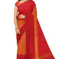 SENSAN Women’s Kanchi Cotton Saree with Blouse Piece [SKU:750]