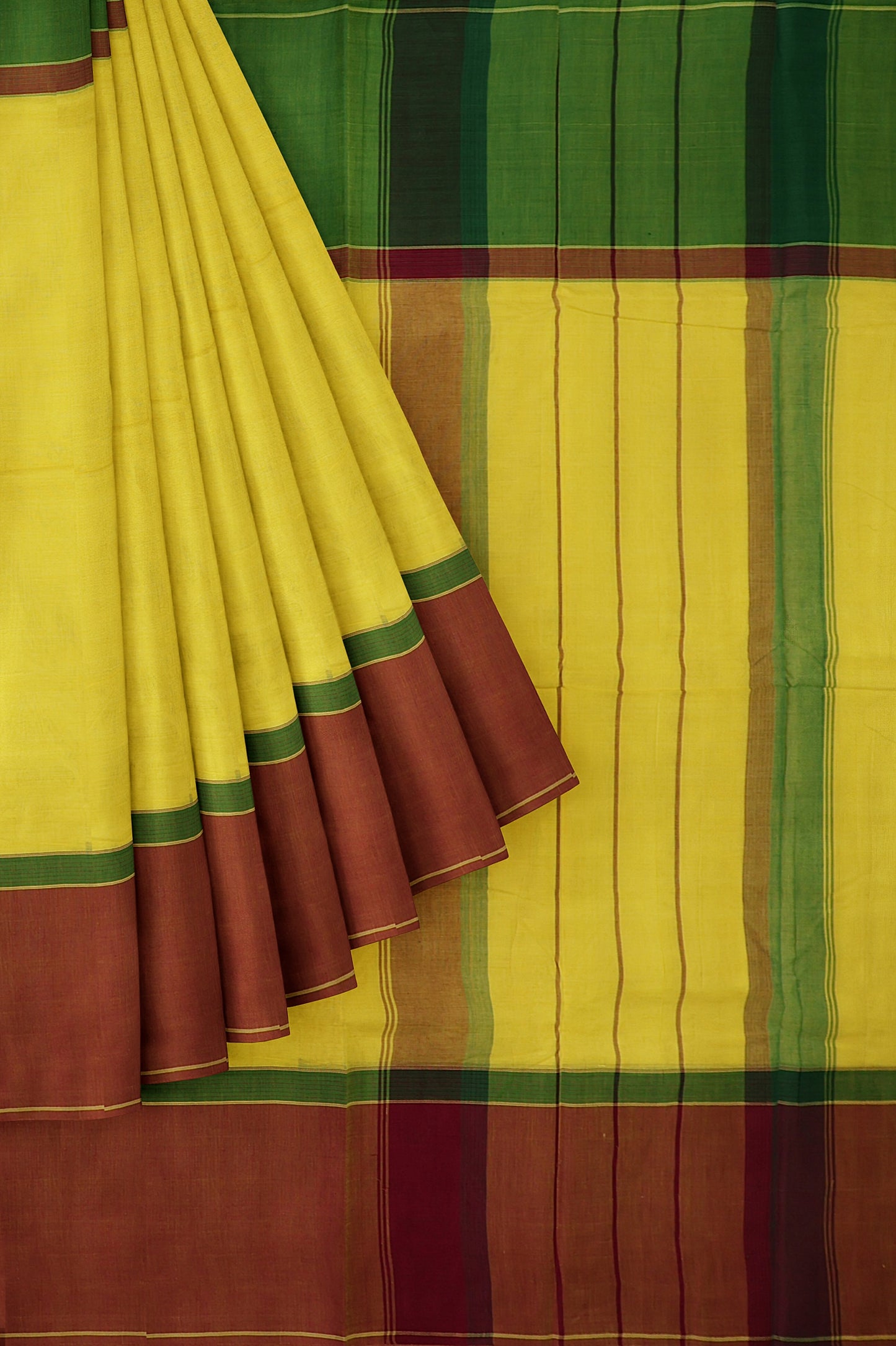 SENSAN Women’s Kanchi Cotton Saree with Blouse Piece [SKU:751]