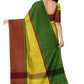 SENSAN Women’s Kanchi Cotton Saree with Blouse Piece [SKU:751]